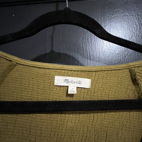 Madewell Ruched Top - Small - Picture 4 of 5